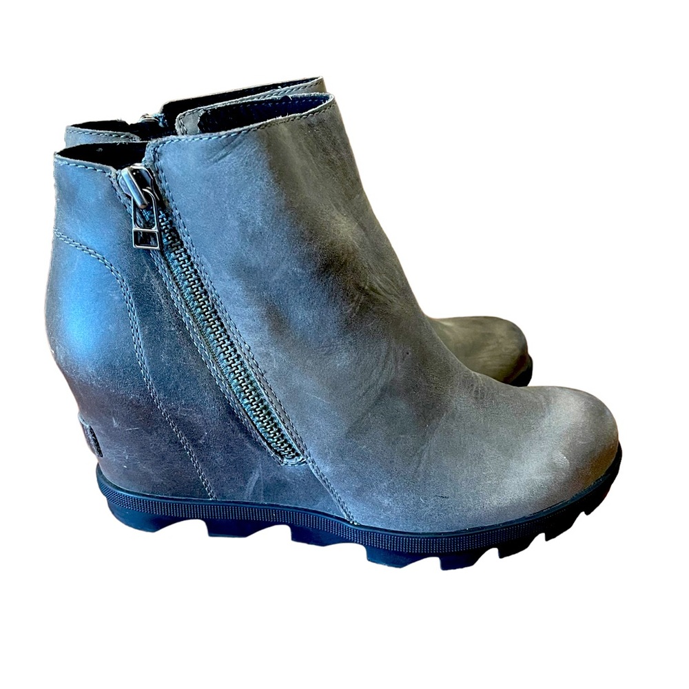 Sorel Gray Ankle Boots - Picture 1 of 7